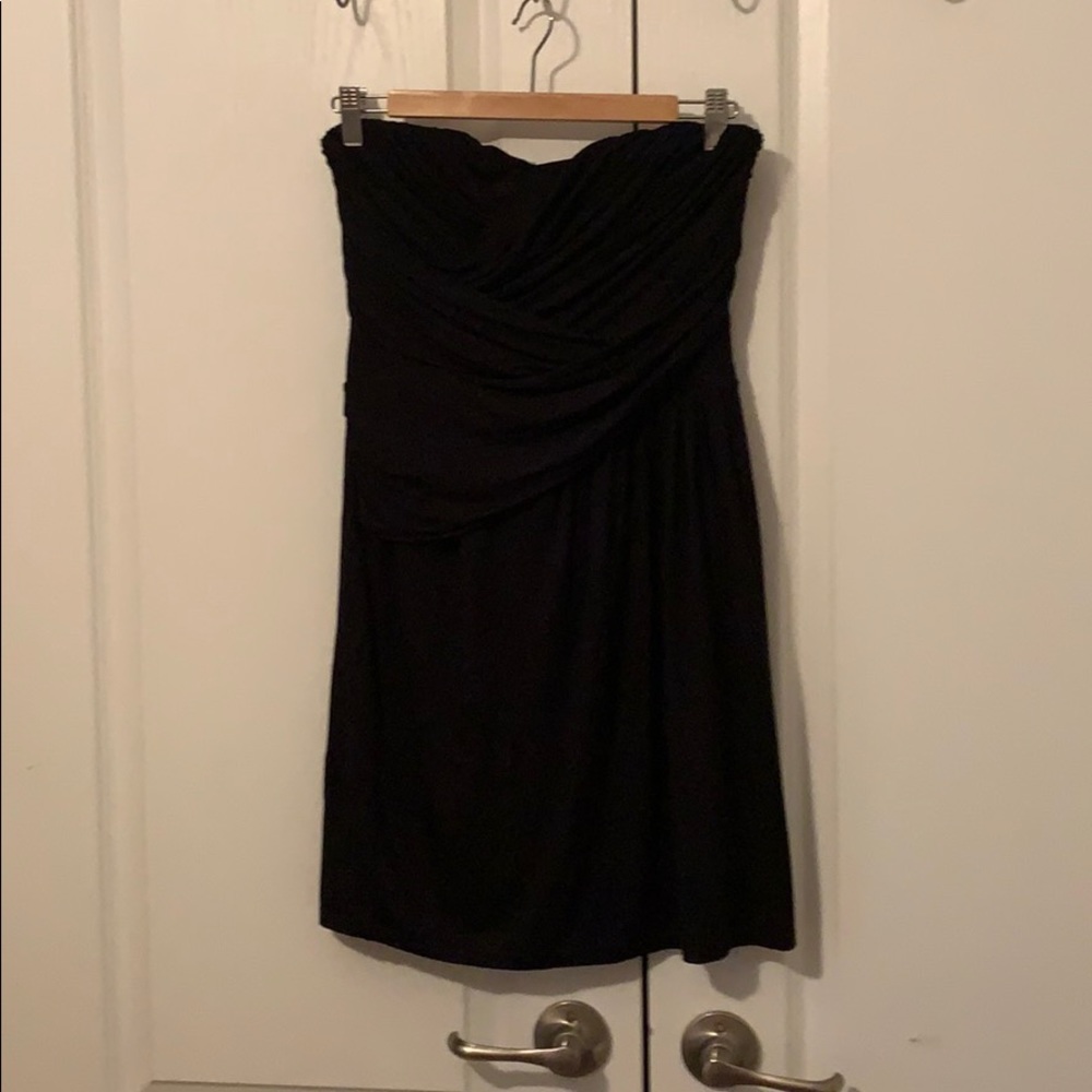 Black cocktail dress